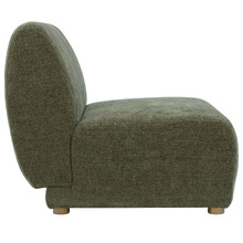 Crescent Armless Lounge Chair